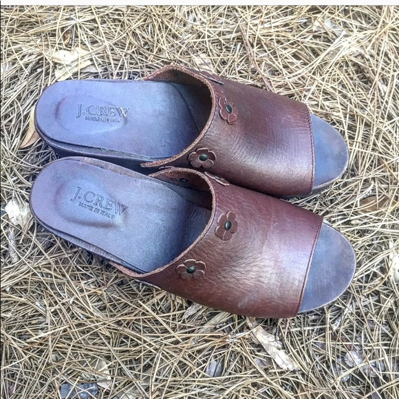 J.Crew Wooden Flower Clogs - Picture 4 of 5